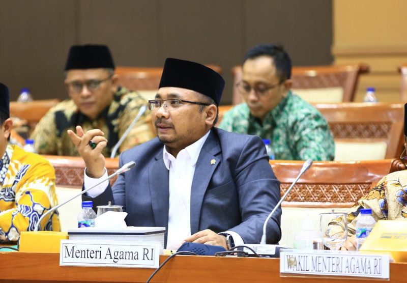 Menteri Agama Yaqut Cholil Qoumas
