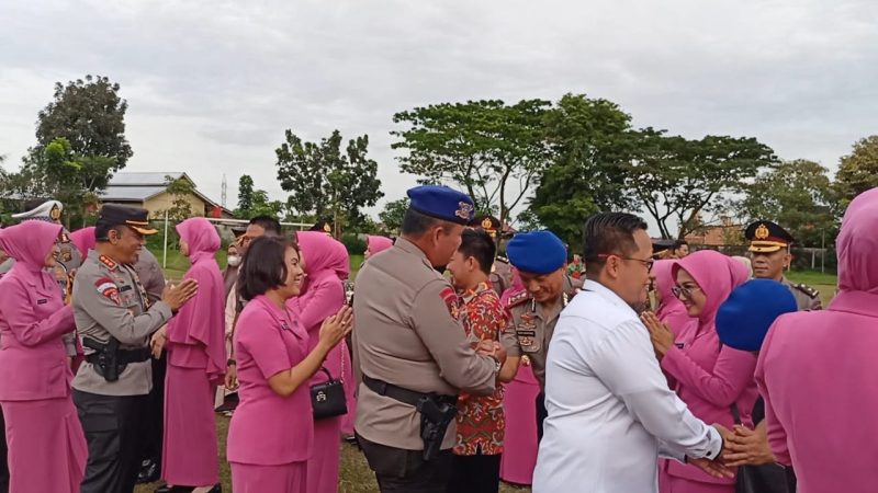Upacara Korp Raport Kenaikan Pangkat Personel Polda Sumsel periode 1 Januari 2023, Sabtu (31/12/2022)