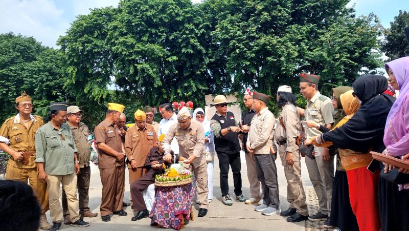 Peringatan peristiwa pertempuran lima hari lima malam, Minggu (01/01/2023) di Monpera Palembang