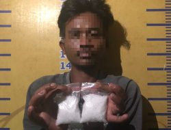 Pengedar Narkoba Ini Ditangkap di Pesisir Muara Sungsang