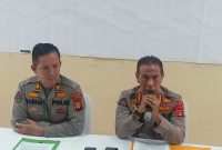 Kabid Humas Polda Sumsel, Kombes Pol Supriadi saat konferensi pers, Jumat (6/1/2023)