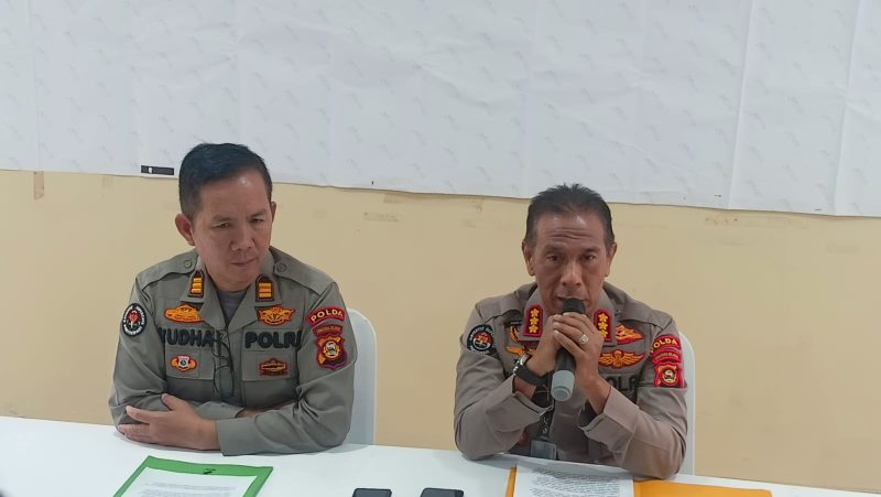 Kabid Humas Polda Sumsel, Kombes Pol Supriadi saat konferensi pers, Jumat (6/1/2023)