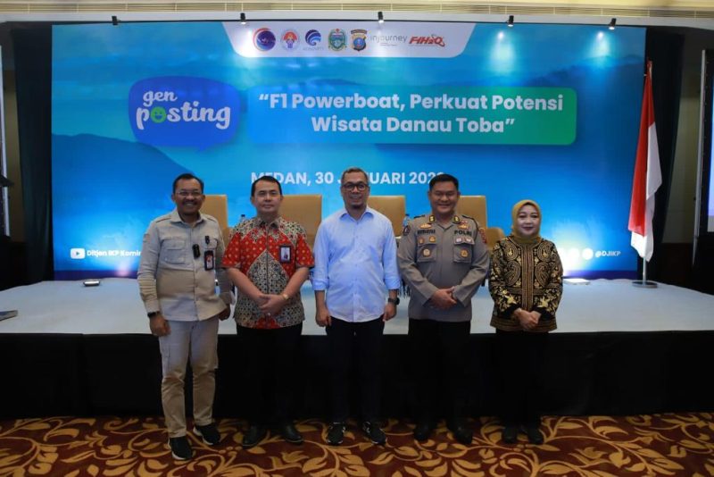 enposting (Generasi Positive Thinking) dengan tema “F1 Powerboat, Perkuat Potensi Wisata Danau Toba”