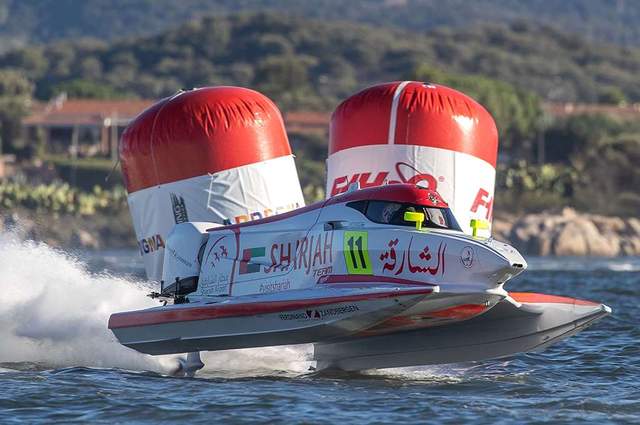 Seri penutup F1 Powerboat 2022 di Sharjah pada Desember lalu (Foto: f1h20.com/ist)