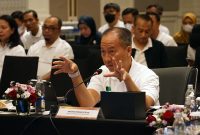 Menteri Perindustrian Agus Gumiwang Kartasasmita