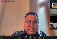 Ketua Bawaslu Rahmat Bagja menjadi narasumber dalam webinar Pemutakhiran Data Pemilih dan Penyusunan Daftar Pemilih: Tahapan dan Jadwal Penyelenggaraan Pemilu 2024, Kamis (23/2/2023)