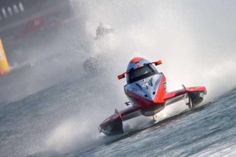 Salah satu perahu cepat di F1H2O. (Foto: F1H2O)