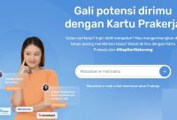 Tampilan situs resmi Kartu Prakerja www.prakerja.go.id