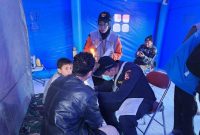 Pelayanan kesehatan bai korban gempa Turki di RS Lapangan Indonesia, Kota Hatay, Turki