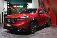Mobil Honda HR-V Monochrome Series yang dipamerkan untuk pertama kalinya di ajang pameran Indonesia International Motor Show (IIMS) 2023. (Foto: Dok Honda)