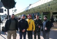 Duta Besar RI untuk Turki, Lalu Muhammad Iqbal ), Atase Pertahanan KBRI Ankara, Kolonel Amir Ali Akbar dan tim koordinasi Badan Penanggulangan Bencana Turki (AFAD)