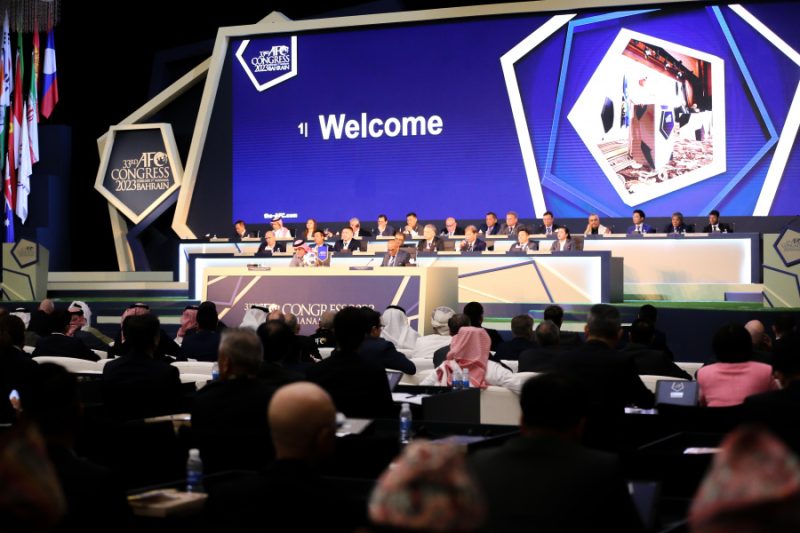 Kongres AFC ke-33 di Gulf Convention Centre, Manama, Bahrain