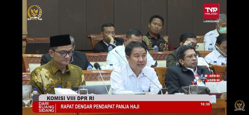 Dirjen Penyelenggaraan Haji dan Umroh Kementerian Agama Hilman Latief menyampaikan kepada Komisi VIII bahwa pihaknya melakukan rasionalisasi anggaran BPIH