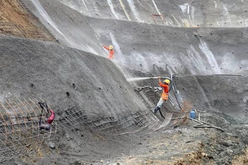 Proyek Bendungan Jragung di Kabupaten Semarang, Jawa Tengah (FOTO: Kementerian PUPR)