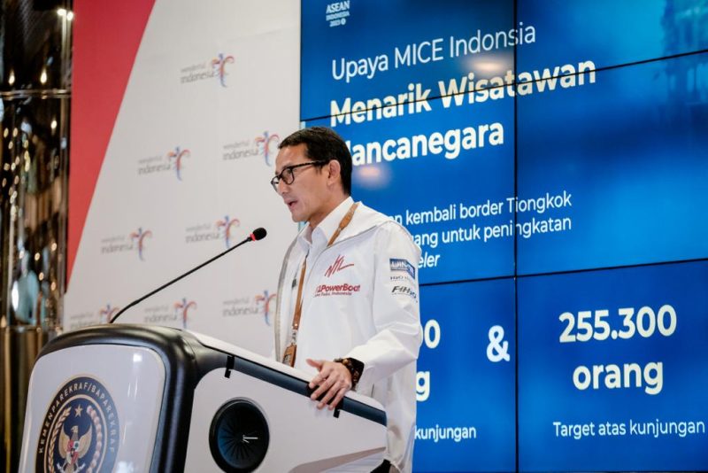Menteri Pariwisata dan Ekonomi Kreatif/Kepala Badan Pariwisata dan Ekonomi Kreatif (Menparekraf/Baparekraf), Sandiaga Salahuddin Uno