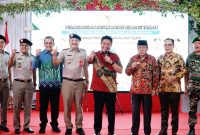 Pencanangan program Gerakan Masyarakat Pemasangan Tanda Batas (GEMAPATAS) serentak 1 juta patok di seluruh Indonesia. Bertempat di Kelurahan Talang Bubuk, Kecamatan Plaju Kota Palembang, Jumat (3/2) pagi