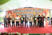 Pembukaan Festival  Generasi Islami Kreatif 2023 Ponpes Modern Terpadu Nurul Qomar Palembang, Kamis (2/2) pagi