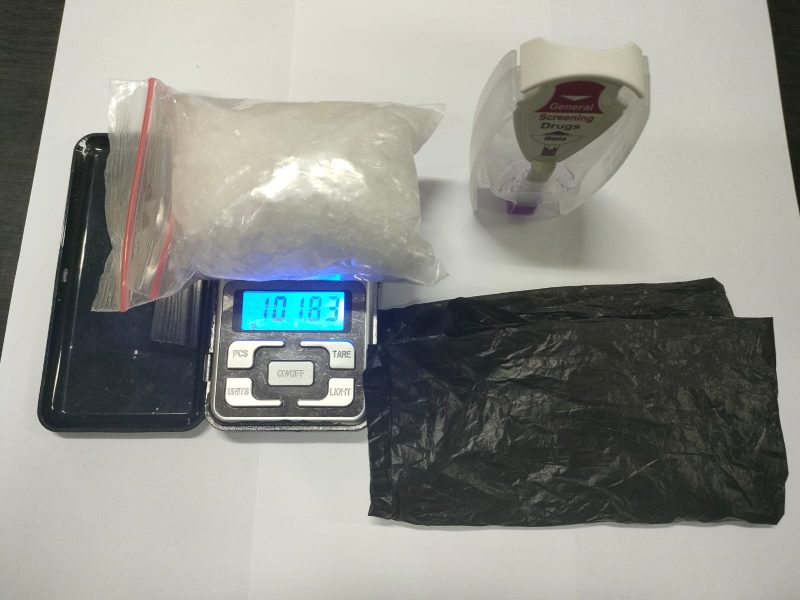 Barang bukti Sabu saat diamankan  Unit 3 Subdit 2 Ditresnarkoba Polda Sumsel