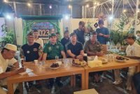 unjungan Tim RMJ ke Posko Pemenangan Bacaleg DPRD kota Palembang Partai PPP Dapil 4, Bild Yawenda Puspa Negara SH.