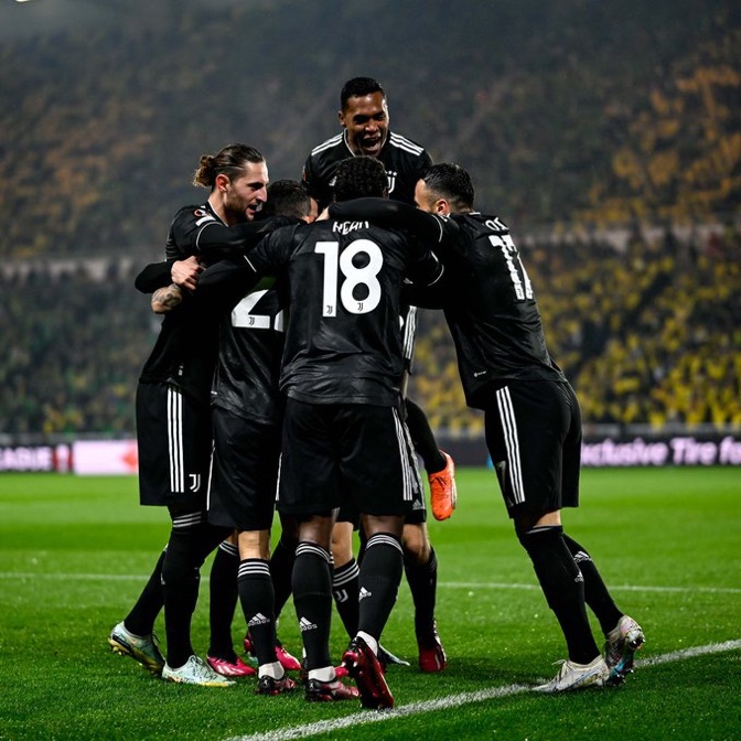 Juventus menang 3-0 melawan klub Prancis, Nantes di leg kedua babak playoff Liga Champions, Jumat (24/2/2023) (Foto Twitter @juventusfcen)