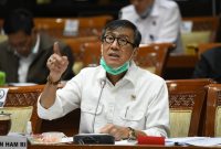 Menteri Hukum dan Hak Asasi Manusia (Menkumham) Yasonna H Laoly