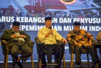Kepala BNPT RI, Komjen Pol Dr Boy Rafli Amar MH saat menghadiri Tadarus Kebangsaan dan Penyusunan Road Map Kepemimpinan Muslim Indonesia di Jakarta, Sabtu (25/3)
