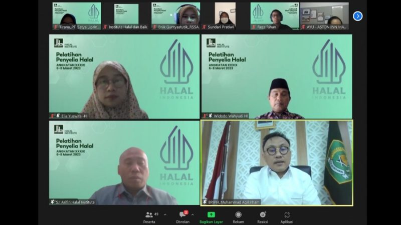 Kepala BPJPH Kemenag RI, Muhammad Aqil Irham