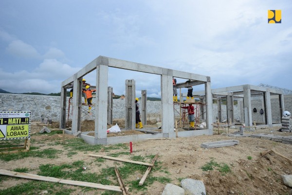 Progres pembangunan hunian tetap (huntap) di Sulawesi Tengah