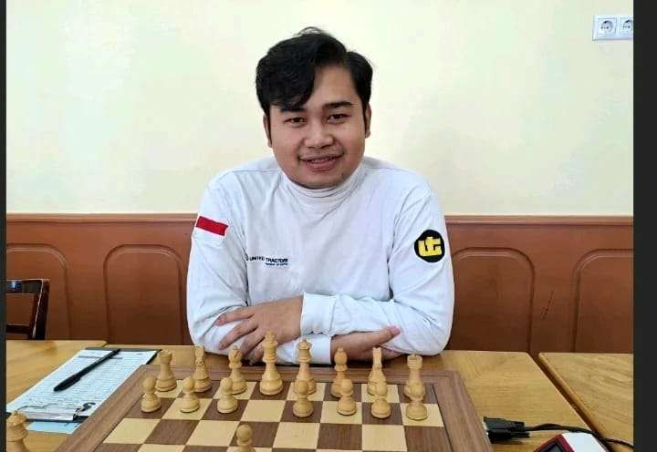 Grand Master (GM) Novendra Priasmoro berhasil menjuarai turnamen Grandmaster SixDays di Budapest, Hungaria, 24-29 Maret 2023. (Foto: PB Percasi)