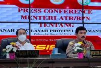 Menteri Agraria dan Tata Ruang/Kepala Badan Pertanahan Nasional (ATR/BPN) Hadi Tjahjanto