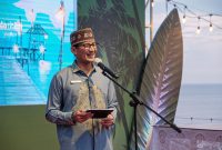 Menteri Pariwisata dan Ekonomi Kreatif/Kepala Badan Pariwisata dan Ekonomi Kreatif (Kemenparerkaf/Baparekraf) Sandiaga Salahuddin Uno