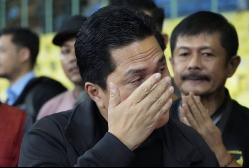 Ketua umum PSSI, Erick Thohir 