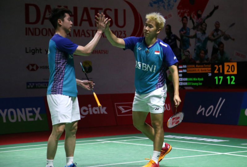 Marcus Fernaldi Gideon/Kevin Sanjaya Sukamuljo memutuskan mundur dari All England 2023