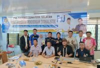 Program Pusat Pendidikan Jurnalis [P3J] Gelombang Pertama, Rabu (15/3/2023) di sekretariat PWI Sumsel