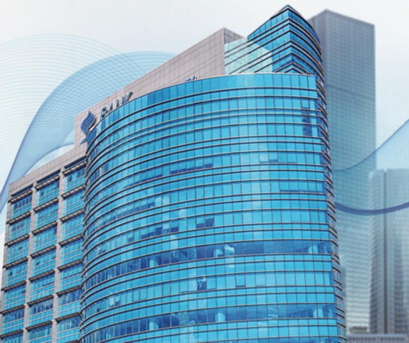 Kantor Pusat Bank SumselBabel di Jakabaring Palembang