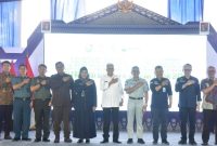 Wakil Gubernur Sumsel H Mawardi Yahya, di sela Launching modern E-Dempo dan pemutihan PKB yang digelar di Kambang Iwak Palembang, Kamis 30 Maret 2023, petang.