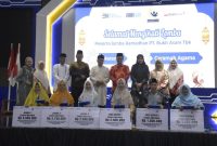 PT Bukit Asam Tbk menggelar lomba Marawis yang diikuti oleh 15 tim dari Kecamatan Muara Enim dan Lawang Kidul ini digelar di Gedung Serba Guna (GSG) Tanah Putih, Tanjung Enim, Kamis (30/3/2023).