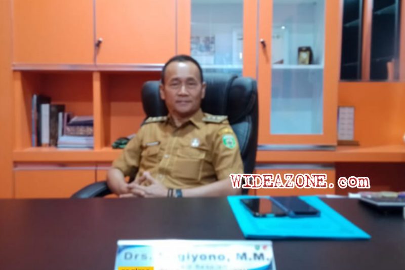 Kepala SMA Negeri 3 Palembang Drs Sugiyono MM