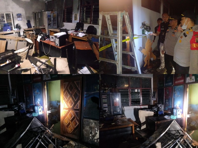 Kantor Dinas Pemuda dan Olahraga Sumatera Selatan [Dispora Sumsel] yang berlokasi di Jalan Aerobik RT 22, Kelurahan Lorok Pakjo, Kecamatan Ilir Barat [IB] 1 Palembang, malam ini, sekitar pukul 20:30 WIB diamuk Si Jago Merah. 