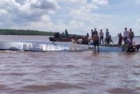 Kepolisian Derah Riau tengah melakukan tahap penyelidikan penyebab terbaliknya Kapal SB Evevlyn Calisca 01 di Perairan Guntung