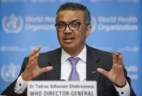 Direktur Jenderal Organisasi Kesehatan Dunia (WHO) Tedros Ghebreyesus 