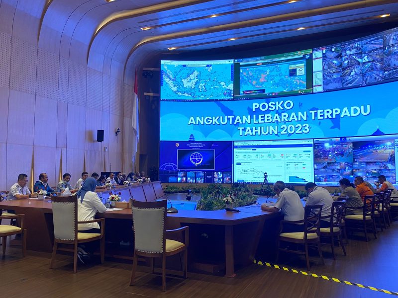 Posko Angkutan Lebaran Terpadu 2023 (Foto: Kemenhub)