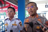 Kadishub DKI Jakarta, Syafri Liputo didampingi Dirlantas Polda Metro Jaya, Kombes Pol Latif Usman