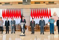 Presiden RI Joko Widodo (Jokowi) didampingi Ibu Iriana Jokowi, Sabtu (15/04/2023), bertolak ke Hannover, Jerman untuk meninjau sekaligus membuka Hannover Messe Tahun 202