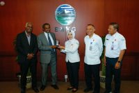 Duta Besar Sudan untuk Indonesia, Yassir Mohamed Ali beserta rombongan melakukan kunjungan kehormatan ke kantor Pusat Badan Meteorologi, Klimatologi, dan Geofisika