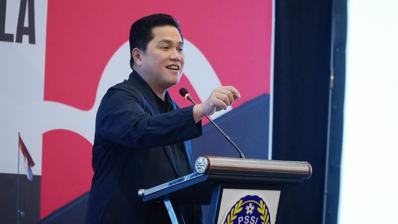 Ketua Umum PSSI, Erick Thohir