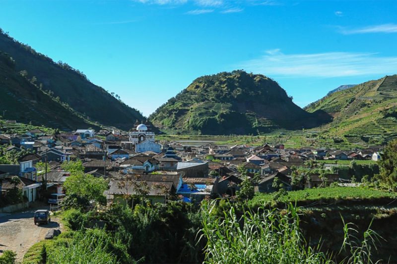 Suasana desa wisata tertinggi, Desa Sembungan di Wonosobo (Pesona Travel/Jaka Thariq)