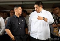 Ketua Komite Olimpiade Indonesia, Raja Sapta Oktohari mengeluarkan pernyataan terkait situasi terakhir olahraga Indonesia. Salah satunya tentang berita yang sedang ramai yakni, penolakan Gubernur Bali I Wayan Koster terkait penyelanggaraan 2nd ANOC World Beach Games (WBG) 2023 di Bali.(foto:nocindonesia)