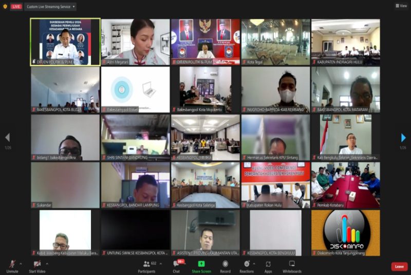 Webinar Mingguan Serial Dialog Pemilu 2024 Ditjen Polpum, Rabu (5/4/2023)