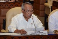 Menteri Pekerjaan Umum dan Perumahan Rakyat Basuki Hadimuljono